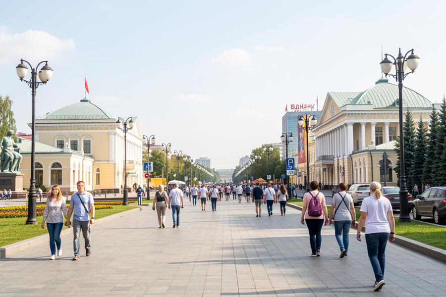 ВДНХ и обзорная поездка по маршруту